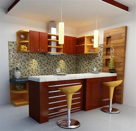 interior desain mini bar dapur gambar desain rumah minimalis
