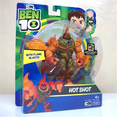 6 Hot Shot Ben 10 Cartoon Network Alien Kevin 11 Action Figure