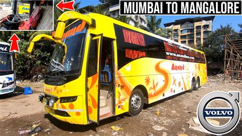 Anand Travels Volvo B9r I Shift Mumbai To Mangalore Multi Axle Ac