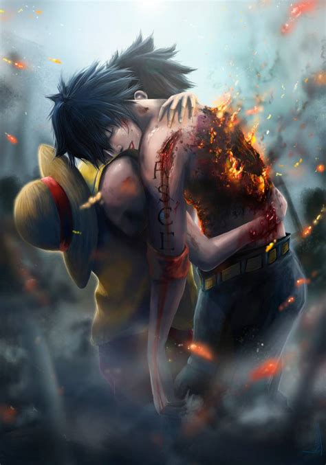 Ace And Luffy Wallpapers Wallpaper Cave