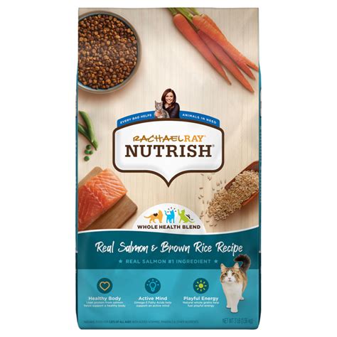 Save On Rachael Ray Nutrish Dry Cat Food Real Salmon And Brown Rice