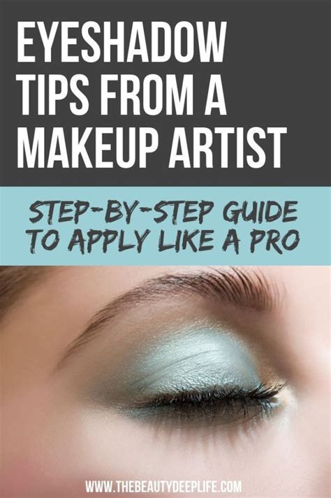 How To Apply Eyeshadow Like A Pro The Beauty Deep Life In 2020 How