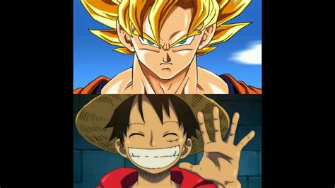 Batalha De Rap Luffy Vs Goku Br Youtube