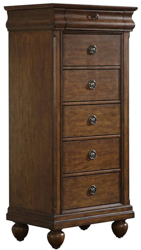 Liberty Furniture Rustic Traditions Lingerie Chest In Rustic Cherry 589