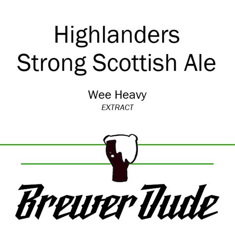 Highlanders Strong Scottish Ale