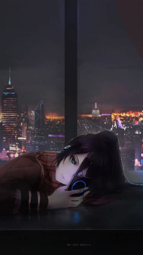 Anime Aesthetic Sad Girl Wallpaper Iphone Tumblr Anime Wallpaper Hd