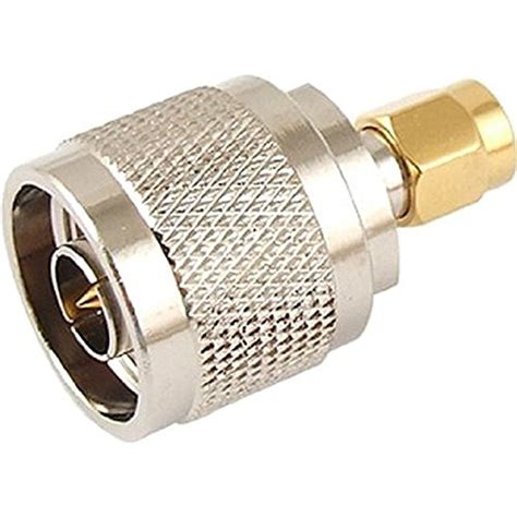 N Type Male Plug To SMA Male Plug Straight RF Coax Adapter Connector High Quality Quick USA