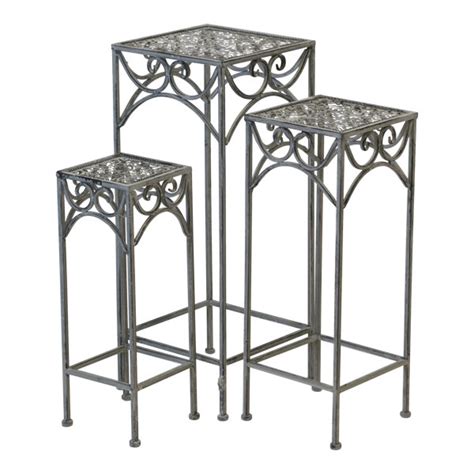 Marlow Home Co Ackman Square Nesting Plant Stand Uk