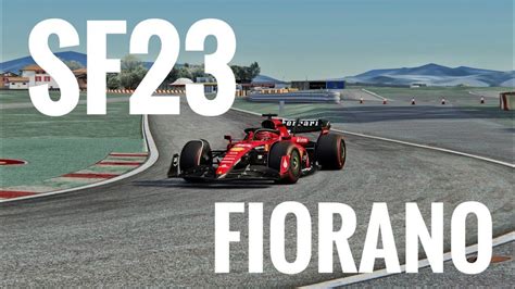 Assetto Corsa Formula Hybrid 2022 SF23 Skin Shakedown At Fiorano