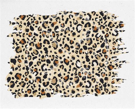 Distressed Leopard Print PNG Leopard Sublimation Design - Etsy