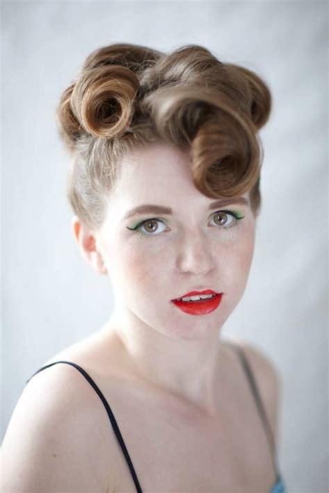 Modern 50s Hair And Makeup By Hattie Anne 50s Hair And Makeup