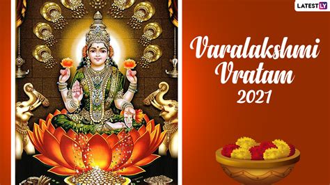 Happy Varalakshmi Vratham 2021 Greetings And Hd Images Whatsapp Stickers