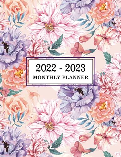 2022 2023 Monthly Planner Large 2 Year Calendar Planner Yearly At A Glance Organizer With To