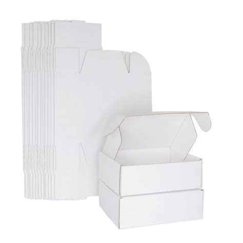 Buy White Corrugated Cardboard Shipping Boxes 150x100x50mm Royal Mail