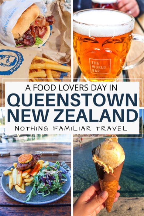 A Food Lovers Day In Queenstown New Zealand In 2021 Food Food Lover