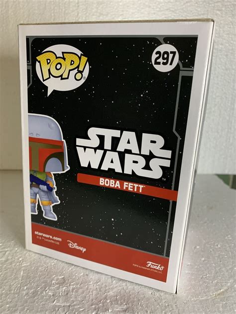 Funko Pop Star Wars Retro Boba Fett 297 Special Edition With Pop