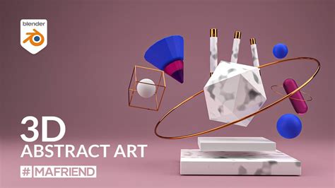 How To Create An Abstract Art In Blender 30 Youtube