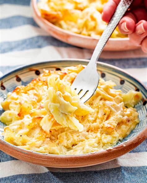 Cheesy Potato Casserole Craving Home Cooked