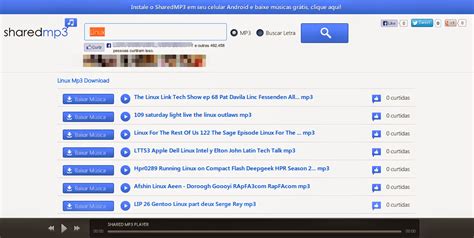 Baixar as músicas dos vídeos do youtube e outros sites. SharedMp3: O melhor site para baixar músicas da Internet ...