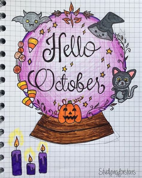 Compartir 43 Imagen Portadas De Halloween Para Cuadernos Faciles