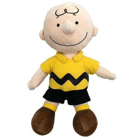 Kohls Cares Peanuts Charlie Brown Plush Doll 14 Inch Stuffed Animal