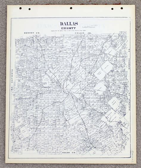 Dallas County Texas Map General Land Office American Royalty Petroleum