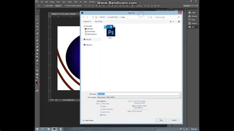 how to save files in photoshop 
