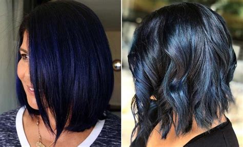 43 Beautiful Blue Black Hair Color Ideas To Copy Asap