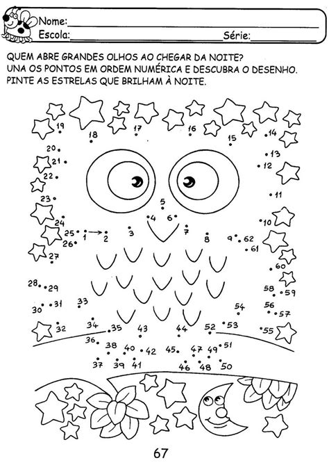 50 Atividades De Ligar Pontos Para Imprimir Educação Infantil