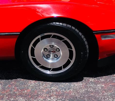 Had The Salad Spinner Rims On My 86 C4 Corvette Re Cut Polished