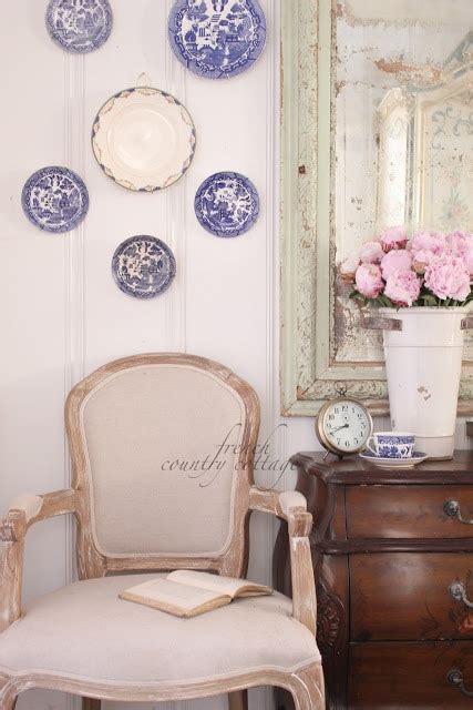 5 Simple Ideas For Decorating With Blue And White French Country Cottage