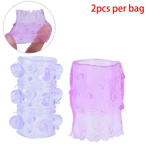 Pcs Soft Silicone Cock Ring Jewelry Penis Sleeve Elastic Delay Ejaculation Penis Extender For