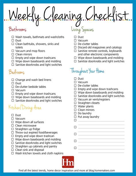 Free Printables Daily Weekly And Monthly Cleaning Schedule Monthly