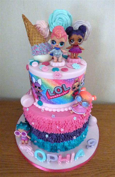Searching for the lol birthday cake? 2 Tier LOL Themed Birthday Cake | Susie's Cakes