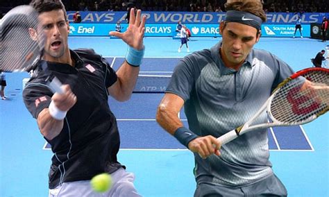 Atp Tour Finals Live Roger Federer V Novak Djokovic