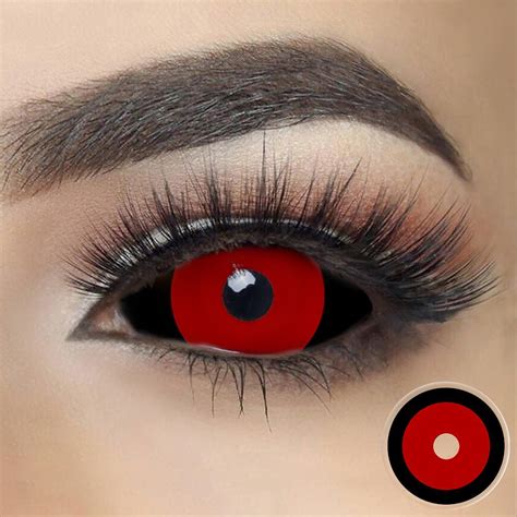 Black And Red Sclera Eyes Uniieye