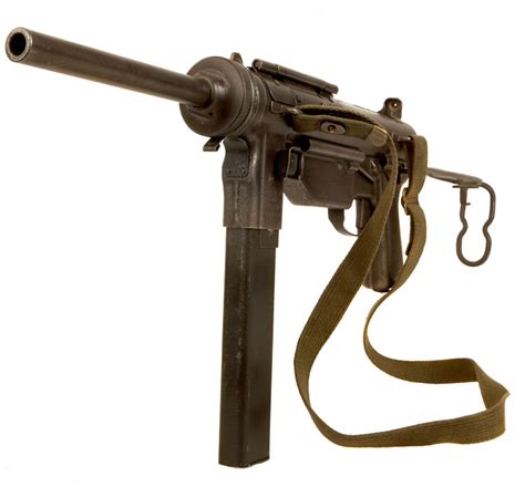 Coming In Deactivated Wwii Us M3a1 Grease Gun Allied Deactivated