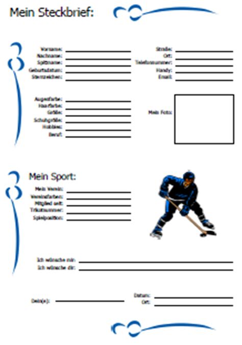 Finden sie hochwertige fotos, die sie anderswo vergeblich suchen. Vorlagen für Freundebücher zum Ausdrucken - Eishockey