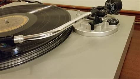 Technics Sl B202 Turn Table Circa 1982 Youtube