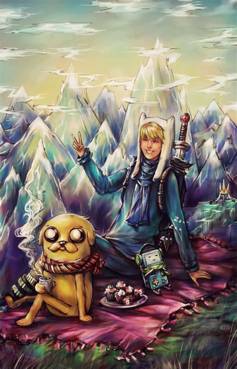 What if adventure time was a 3d anime. Время приключений (Adventure Time) - рисунки и арты