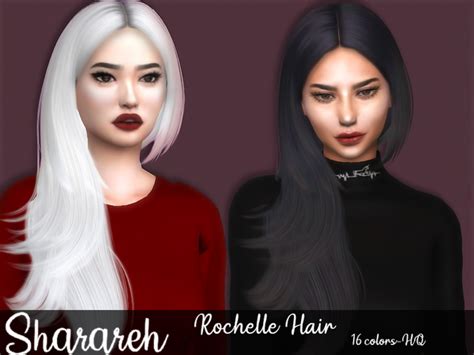 Rochelle Hair Retexture By Sharareh At Tsr Sims 4 Updates