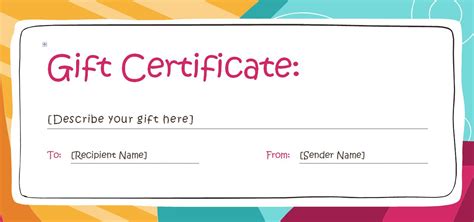 Simply choose, edit and print or download your custom gift certificate. Free Gift Certificate Templates You Can Customize