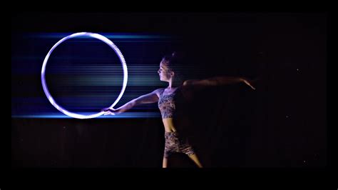 Led Hoop Performer Sky Flow Artist Youtube