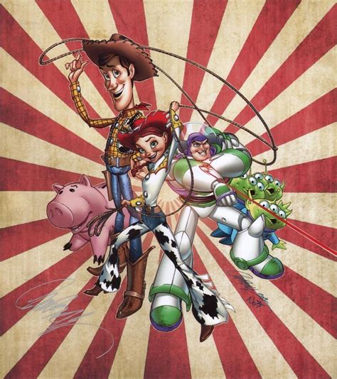 Wonderground Gallery Toy Story Print Comic Art Community Gallery Of