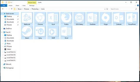 Windows Icon File Location At Collection Of Windows