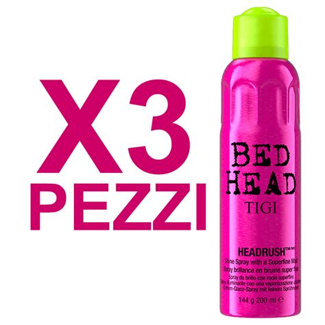 Tigi Kit Bed Head Headrush 200ml 3pz Spray