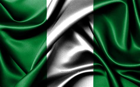 Descargar Bandera De Nigeria 4k Países Africanos Banderas De Tela