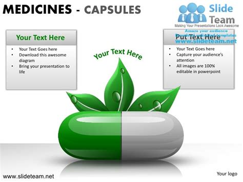 Medicine Capsules Powerpoint Ppt Templates