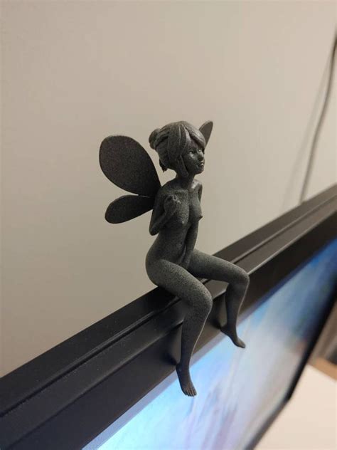 Nude Fairy Sculpture Monitor Attachment Etsy My Xxx Hot Girl