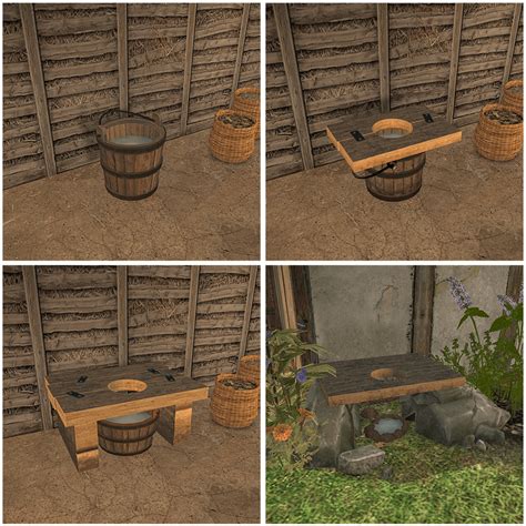 Peasant Toilets Sims Medieval Sims Sims Mods